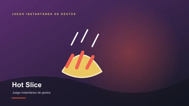 Motivo de corte y gestos sobre un símbolo amarillo y rojo