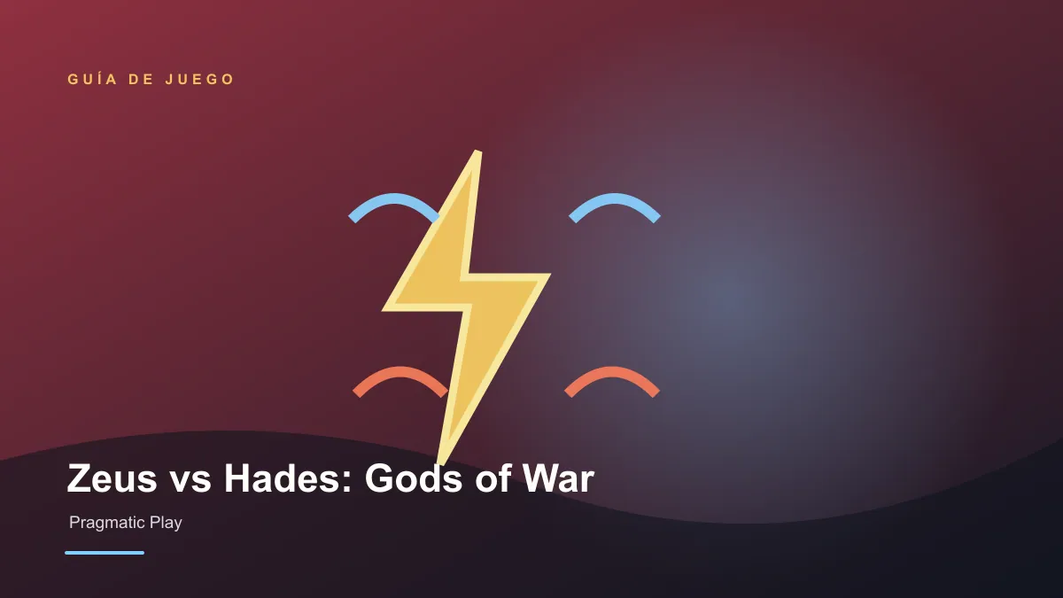 Zeus vs Hades: Gods of War vista principal con rayo